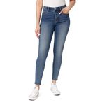 Angels Forever Young Women's Jeanie Lift Skinny Jeans, Steel, 12