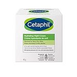 Cetaphil Hydrating Night Cream for Face (48gr) - Made with Hyaluronic Acid and Olive Oil Extract - 24Hr Intense Hydration - Fragrance-Free, Paraben-Free - For Dry and Sensitive Skin