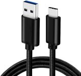 T Tersely USB C Cable 1m USB A to USB C 2.0 Cable Type C Charger Cable Fast Charging Cord Cable for Samsung Galaxy S24 S23 S22 A54 A14 Flip 6 5 Fold 6 5, Pixel 8 Pro/8