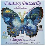 Sunsout Fantasy Butterfly *Shaped* 1000pc Jigsaws