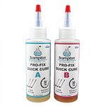 Brampton PRO-FIX Quick Cure Golf Epoxy - 30 Minute Golf Club Repair - Golf Epoxy for All Golf Shafts, Golf Heads, Drivers, Putters, and Irons - Engineered for The Golf Industry (8oz Kit)