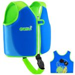 OSHYLE Children's Girls Boys Swimming Vest for Toddlers with Adjustable Safety Straps Age 1-6 (Blue, S)