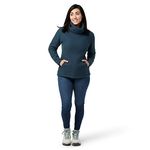 Smartwool Women's Hudson Trail Merino Wool Fleece Pullover (Regular Fit), Twilight Blue, Medium