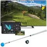 PHIGOLF Golf Simulator with Swing Stick for Indoor & Outdoor Use, Golf Swing Trainer with Upgraded Motion Sensor & 3D Swing Analysis, Compatible with E6 Connect APP, Works on Smart Devices