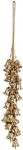 Deco 79 Metal Decorative Bells Long Cluster with Jute Hanging Rope, 7" x 7" x 47", Gold