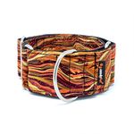 candyPet Martingale Dog Collar - New Waves Model - Multicolor - M