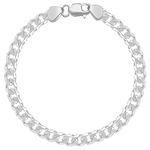 GIVA 925 Silver Classic Bracelet for Him, Adjustable | Gifts for Men and Boys | With Certificate of Authenticity and 925 Stamp | 6 Months Warranty*