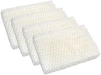 HQRP 4-Pack Humidifier Wick Filter Compatible with Graco 2H01 Replacement fits Graco 2H00 / TrueAir 05510 Cool Mist 1.5 Gallon Humidifiers