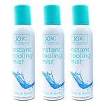 XBC Cooling Mist Spray, 150ml - Pack of 3