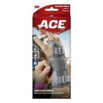 ACE brand Deluxe Wrist Brace, Right Hand, Adjustable, One Size, Gray, Amazon Exclusive Packaging