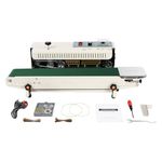Automatic Sealing Machine FR-900, 500W 220V Continuous Horizontal Food Sealer Auto Impulse Sealer Constant Heat Plastic Bag Machine, 39.37ft/min Speed Food Grade Packing for Packaging and Sealing