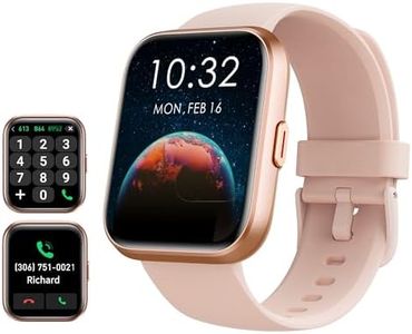 Smart Watch for Women Bluetooth Calls, Ladies Smartwatches Built-in Alexa for Android iOS 1.8" HD Touch Screen Activity Tracker, Heart Rate/Sleep/Step/SpO2 Monitor, 110+ Sports Modes, IP68 Waterproof