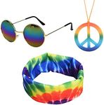 Lezevn Jomnvo 3 Pieces Hippie Costu