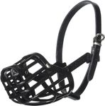 OmniPet M180-2BK Italian Basket Dog Muzzle, Size 2, Black