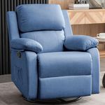 Korser Recliner Chair, 360 Swivel R