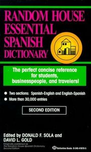 Rh Essential Spanish Dictionary