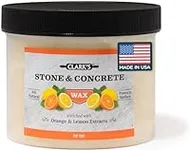 CLARK'S Soapstone and Concrete Sealer - Natural Beeswax and Carnauba Wax Blend - Ideal for Countertops and Slate Surfaces - Concrete Countertop Wax - Carnauba Wax Food Grade - Large - 32 oz