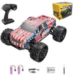 ShaBee 20+ Kmh High Speed, 1:20 Scale RC Cars: 2.4 GHz High-Performance Remote Control Car for Kids and Adults 4x4 Offroad Monster Truck All Terrain, Radio Controlled Truck: 2 Rechargeable Batteries