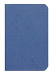 Clairefontaine Age Bag Notebook, 9 x 14 cm, Plain, 96 Pages - Blue