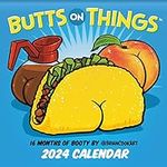 2024 Butts on Things Wall Calendar