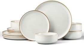 HaWare 12 Piece Dinner Set, Stonewa
