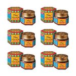 Tiger Balm Red Ointment | 9ml each | Pack of 6 | Ayurvedic Pain Relief Balm | for Effective Relief from Joint Pain, Back Pain, Body Pain, Knee Pain, Muscular Ache & Sprain | Combo Pack