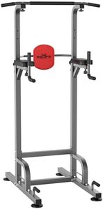 RELIFE REBUILD YOUR LIFE Power Tower Pull Up Bar Station Workout Dip Station for Home Gym Strength Training Fitness Equipment