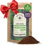 Single Origin Coffee Sampler - 6 x 2 oz, Ground Coffee Medium Roast Variety Pack, Ethiopia, Costa Rica, Brazil, Honduras, Tanzania & Colombia, Specialty Grade & Fair Trade - Freshly Roasted To Order