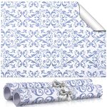 24 Sheets Drawer Liners for Dresser Fresh Linen Scented Drawer Liners for Bedroom Drawer Paper Liner Non Adhesive Paper Sheets for Drawer Fragrant Drawer Liners for Home Shelf Closet (Modern Style)