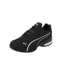 Puma Unisex-Adult Tazon 7 Evo Black-White Running Shoe - 7 UK (31037803)