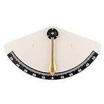 Inclinometer Gauge ±50º, Marine Clinometer Level Inclinometer Angle Finder Instrument for Ships Boats Yachts RVs