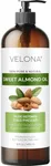 velona Sweet Almond Oil - 16 oz | 100% Pure and Natural Carrier Oil | Refined, Cold Pressed | Skin, Hair, Body & Face Moisturizing | Use Today - Enjoy Results…