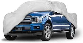 Motor Trend Custom Fit Truck Cover for Ford F-150 Super Crew/Cab Short Bed 2001-2019, Heavy Duty Car Cover Waterproof All Weather, Indoor Outdoor Heavy Duty Car Cover for Automobiles, Winter Storage