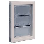 Ideal Pet Products Air Seal Pet Door with Telescoping Frame, Medium, 6.63" x 11.25" Flap Size