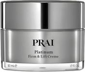 PRAI Beauty Platinum Firm & Lift Crème - Platinum & Almond proteins Infused Antioxidants & tighten & firms skin - Anti-aging Formula Enhace Skin Support System, 50ml