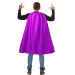 Dajiahao Adult Superhero Capes and Masks -Halloween Vampire Capes, Adult Capes Cosplay Costume Party（Purple）