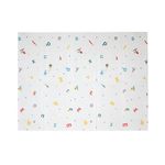 Nuby Foldable Reversible Play Mat - Easy Clean | Reversible | Waterproof | Suitable from Birth | 147 x 195 cm (Alphabet)