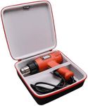 LTGEM Hard Case for BLACK+DECKER Heat Gun, Dual Temperature (HG1300) (Case Only!)