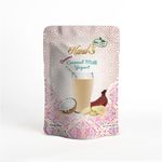 HandS Flavoured Coconut Yogurt - Dairy Free All Natural | Includes Fresh Fruit Pulp & Palm Sugar Crystal | No added Preservatives or Chemicals | Plant Based Vegan Drink (Banana, Pack of 1)