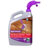 Rejuvenate High Performance All-Floors and Hardwood No Bucket Needed Floor Cleaner With Spout Powerful PH Balanced Shine with Shine Booster Technology Low VOC Best in Class Products 128oz