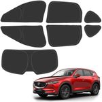 Proadsy Window Sun Shade for Mazda CX-5 2023 2022 2021 2020 2019 2018 2017 Side Window for Baby/Camping UV Rays and Privacy Protect Upgrade Accessories Set of 7