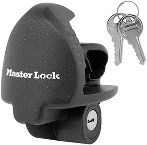 Master Lock 379ATPY Universal Trailer Hitch Lock , Black