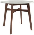 Inmod Thoren Dining Table, Walnut Mid-Century Dining Table, Mid-Century Modern Kitchen or Dining Table