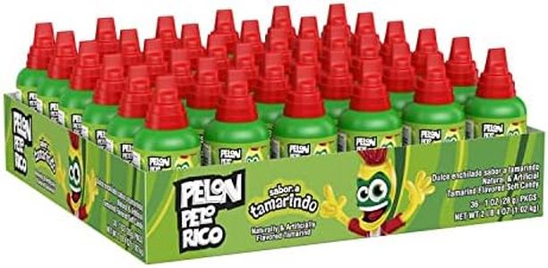 LORENA-PELON PELON PELO RICO Tamarind Candy Bottles, 1 oz (36 Count)