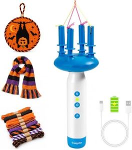 Caydo Cord Maker & Fringe Twister Machine T1, Rechargeable &2-Speed Control