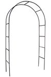 1. GO Steel Garden Arch, 7'8" High x 4'5" Wide, Garden Arbor for Various Climbing Plant, Outdoor Garden Lawn Backyard