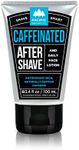 Pacific Shaving Company Caffeinated Aftershave, Men's Grooming Product - Antioxidant Daily Face Lotion + After Shave - Soothing Aloe & Spearmint Post Shave Balm for Sensitive Skin (3.4 Oz)