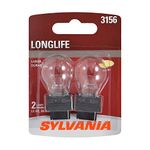 SYLVANIA 3156 Long Life Miniature Bulb, (Contains 2 Bulbs)