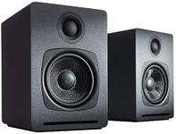 Audioengine A1 Bluetooth Computer Speakers - for Desktop, Laptop, PC Speakers, Turntables with Subwoofer Out (Pair, Grey)