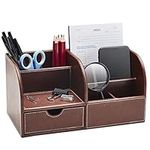 Gallaway Leather Desk Organizer - O